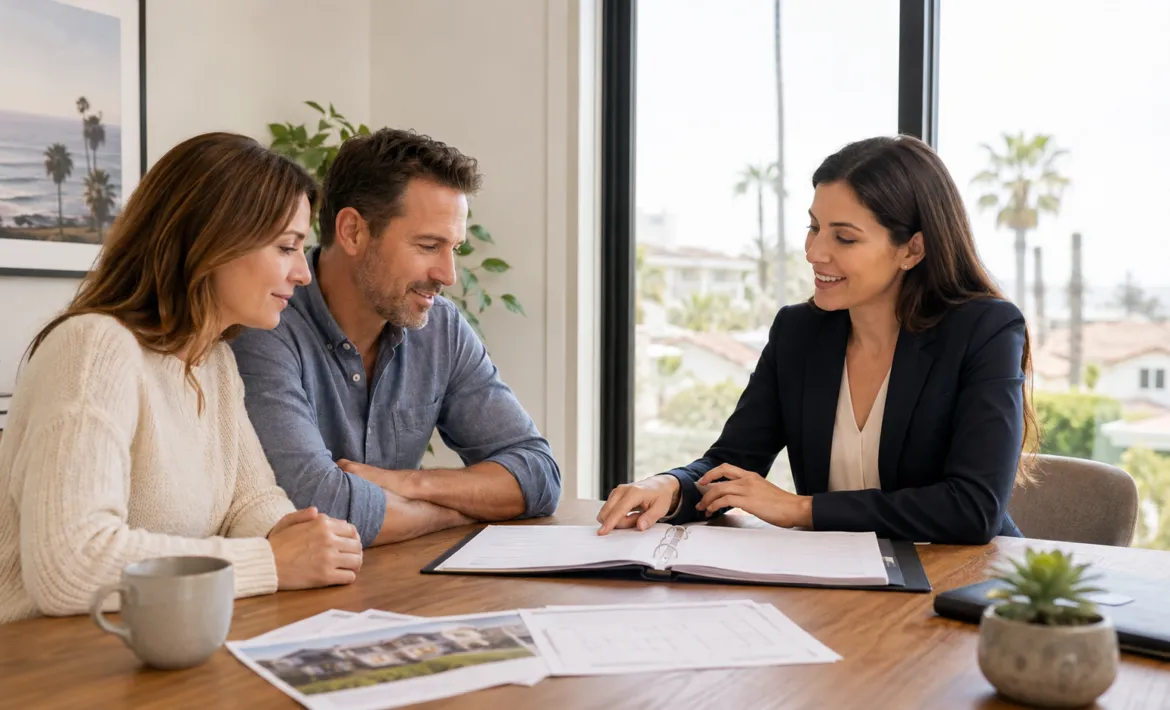 Professional consultation in a bright office