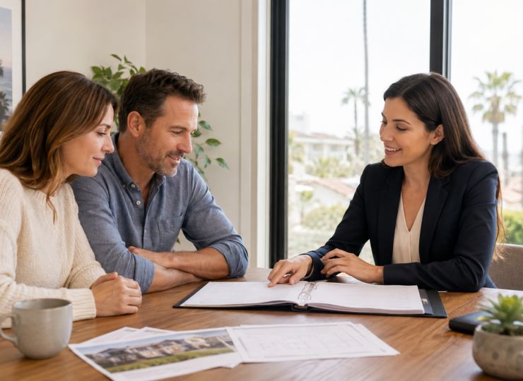 Professional consultation in a bright office